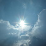 Soleil et nuages